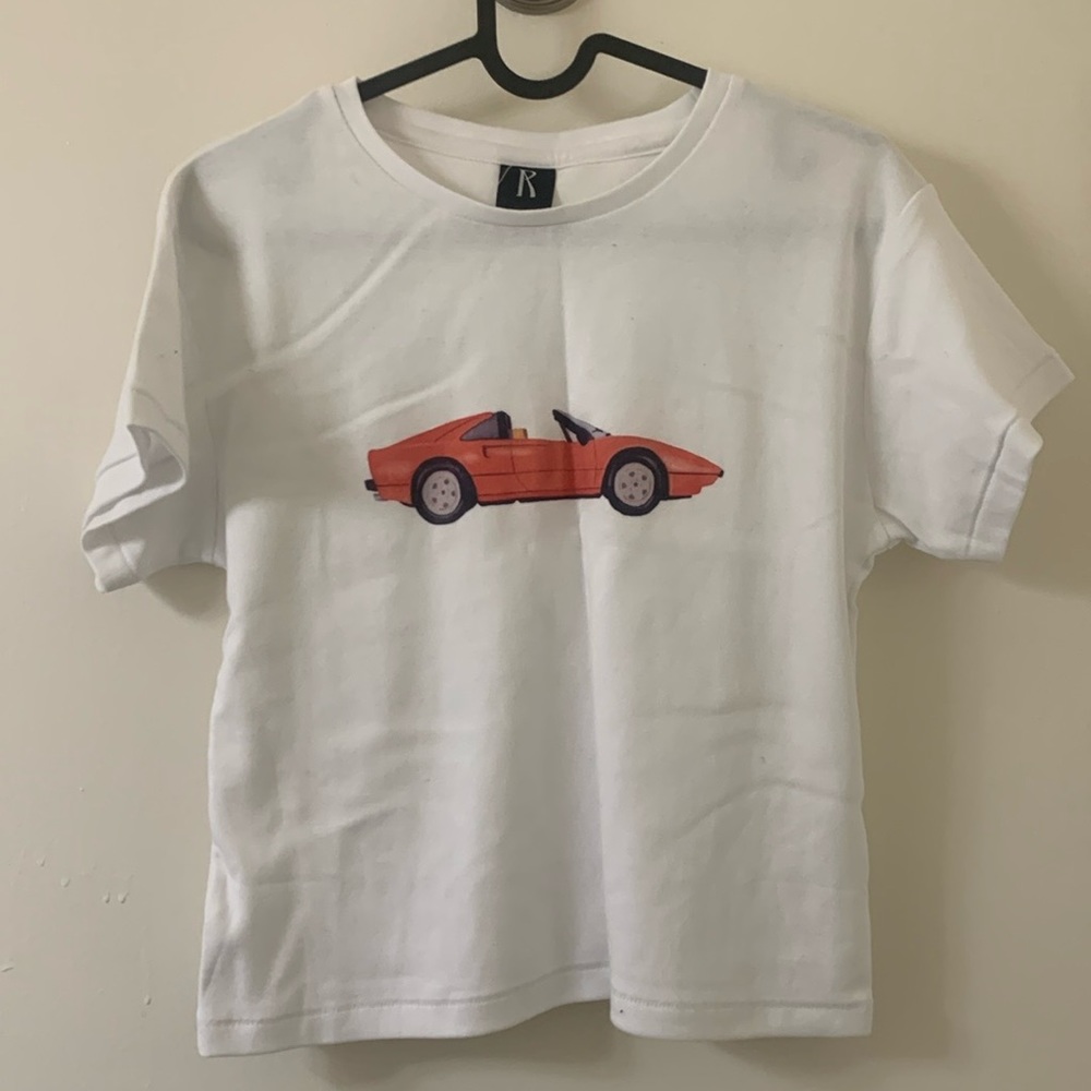 Realisation Par - TOPLESS! BABY TEE in White